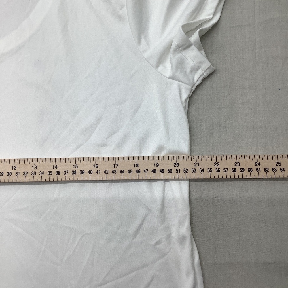 Women's Under Armour V-Neck Short Sleeve Yoga Work - Picture 6 of 6